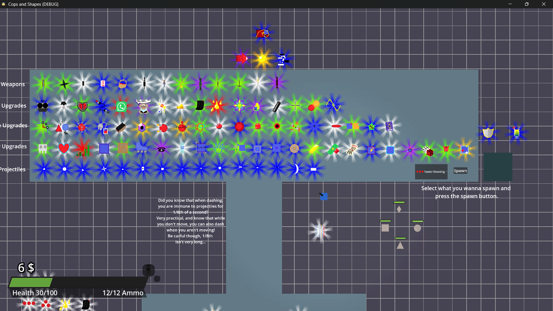 Screenshot 2 for Cops & Shapes (0.7 UPDATE OUT!)