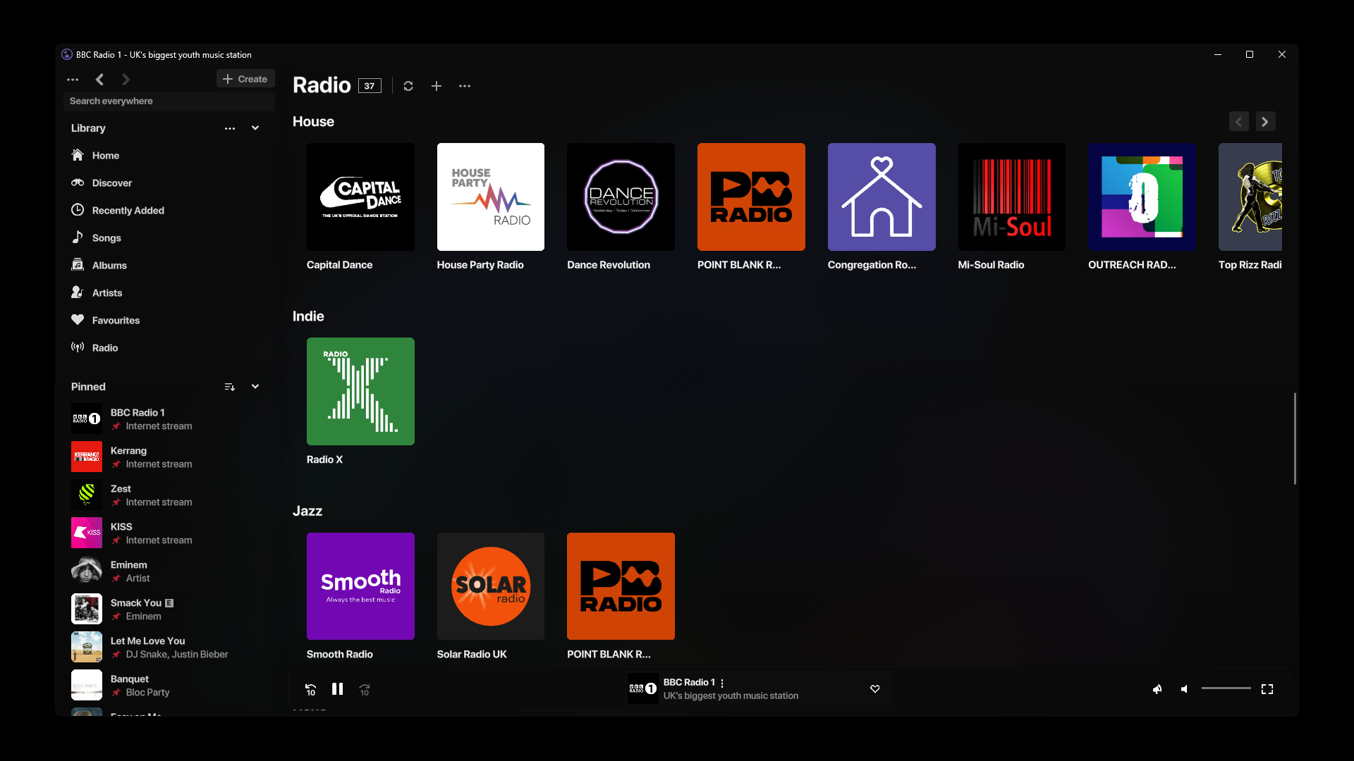 Screenshot 8 for AJ Audio - a Jellyfin, Emby, and Windows Music Player