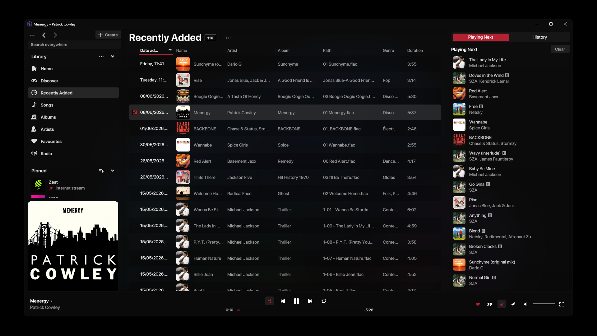 Screenshot 11 for AJ Audio - a Jellyfin, Emby, and Windows Music Player