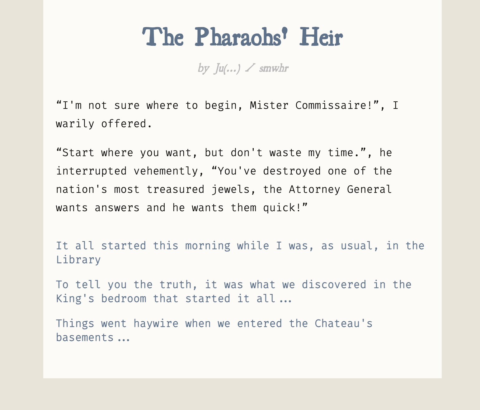 Screenshot 3 for The Pharaohs' Heir