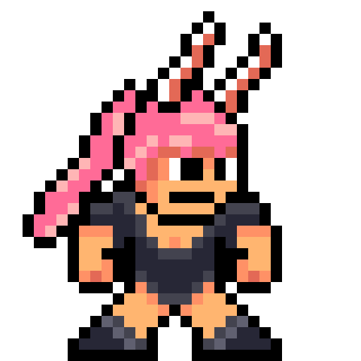 Bunny Girl Pixel Character - 32x32 Sprite Pack by Lefrataxa