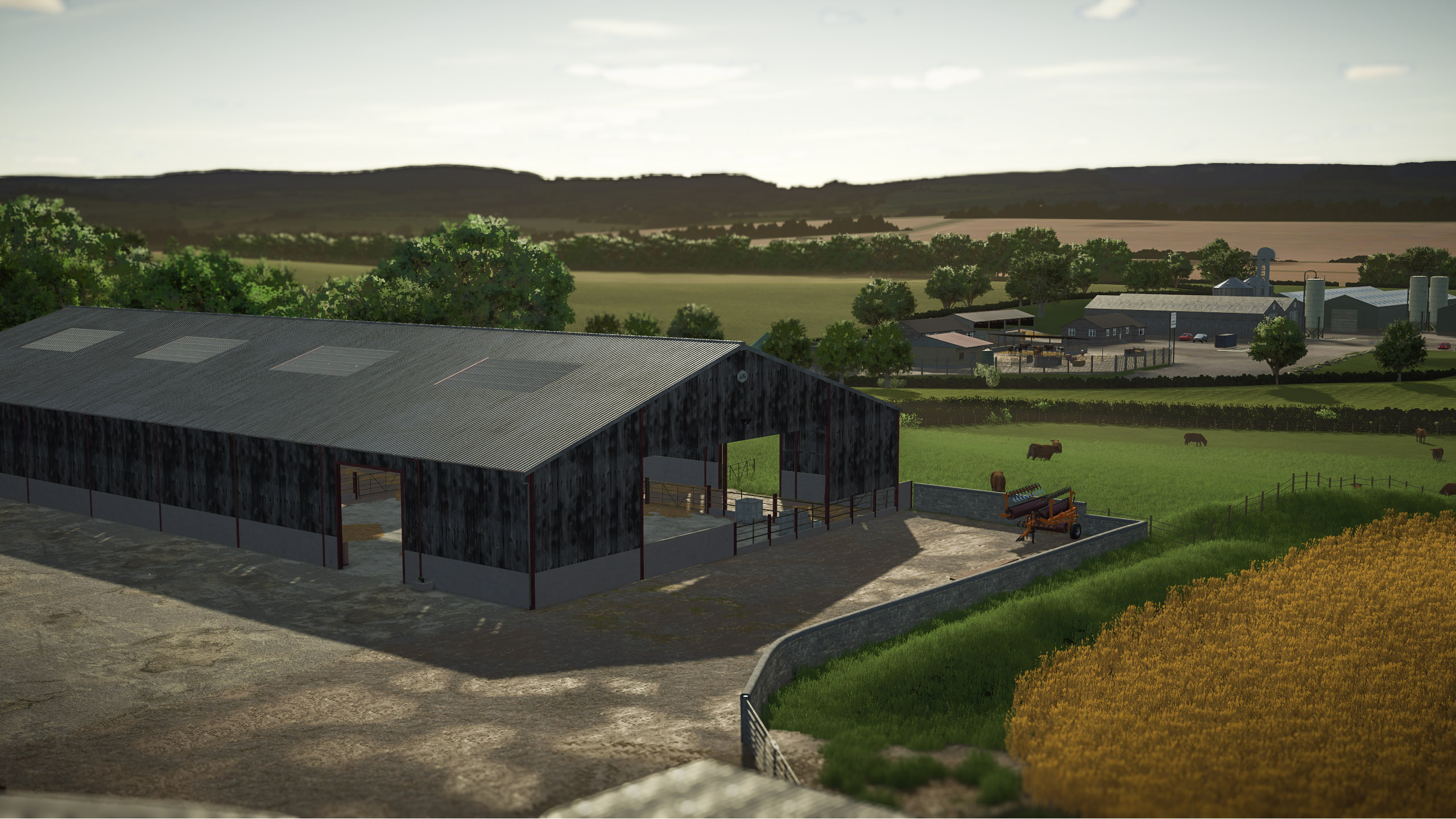 Screenshot 6 for FS25 UK Large Beef Shed - V2