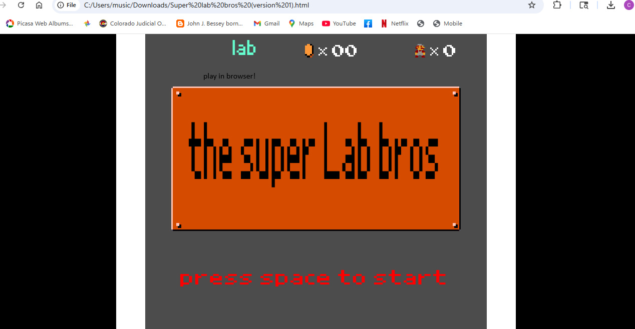 Lab Bro Super Lab bros version 1 by Free M games!1