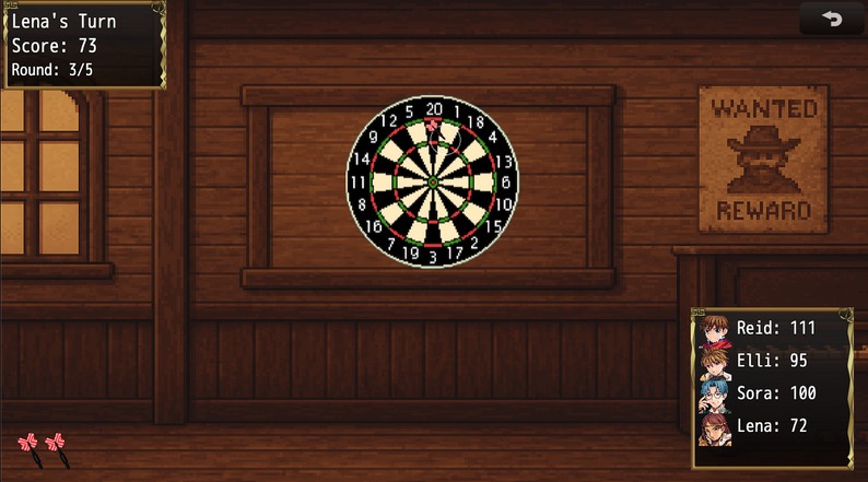 Darts Minigame Plugin [RPG Maker MZ] by Gamer Tool Studio