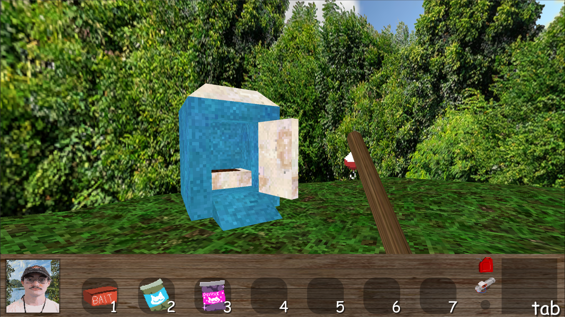 Screenshot 3 for Fishing at the Lake Full of Cats