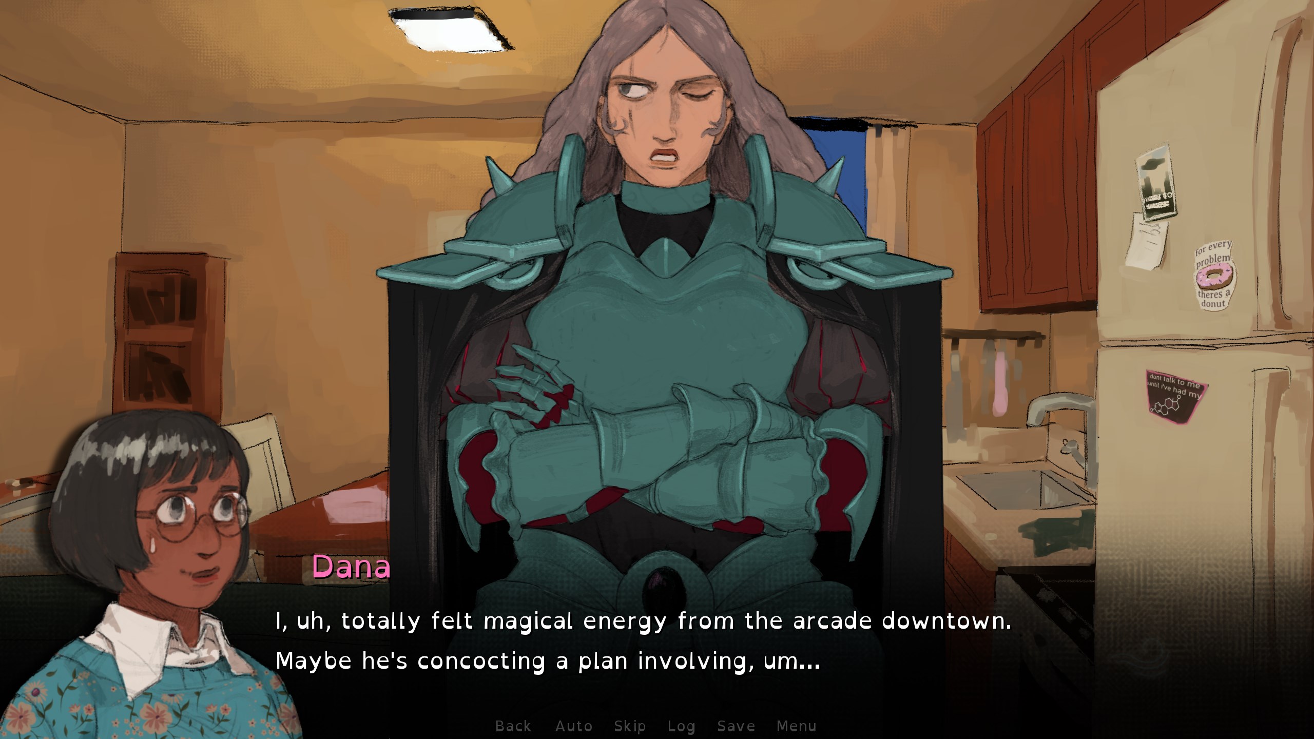 Screenshot 4 for taking my Dark Knight Girlfriend to the corner store