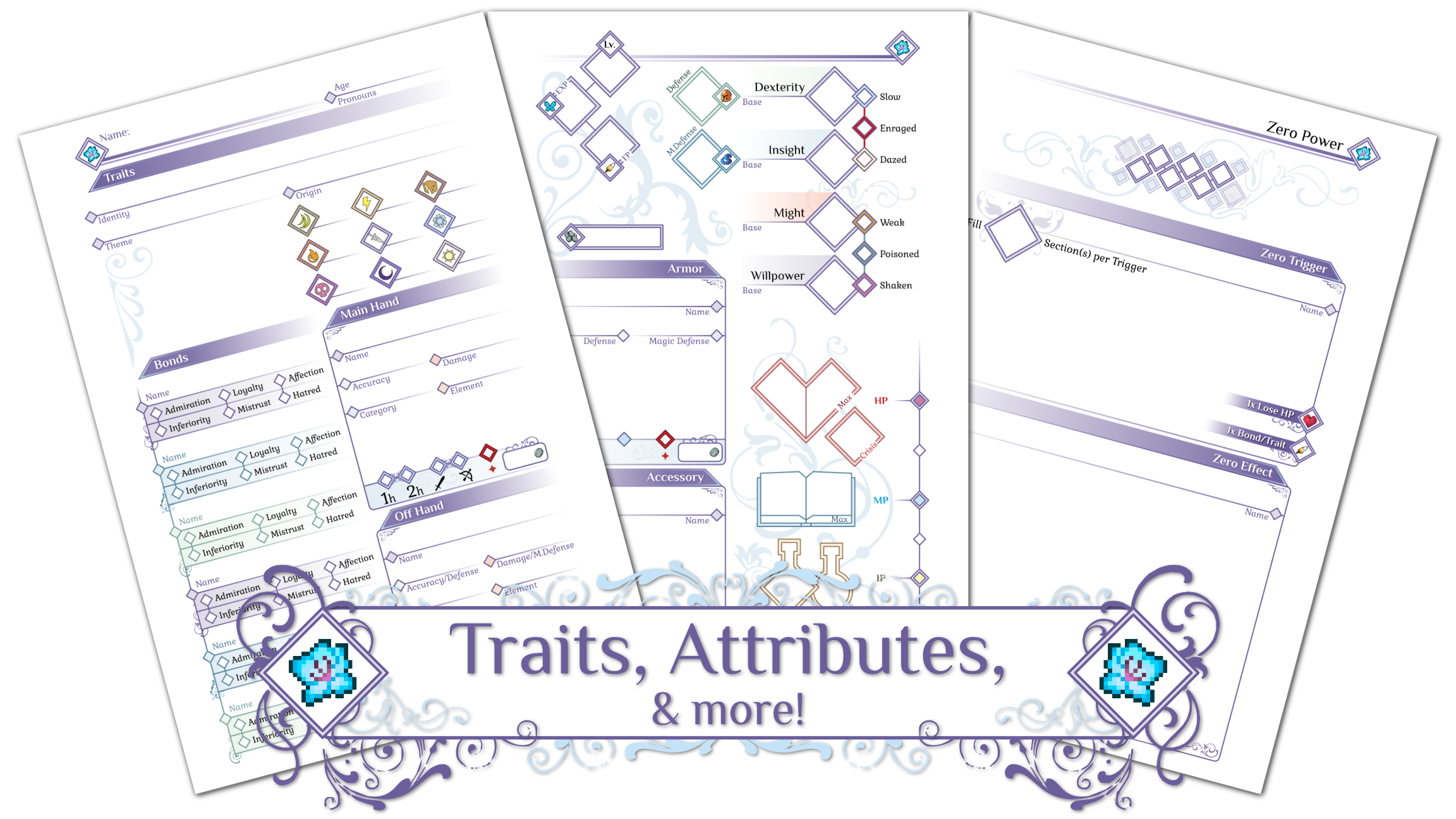 Screenshot 2 for Chiaerie Blossom Character & Class Sheets
