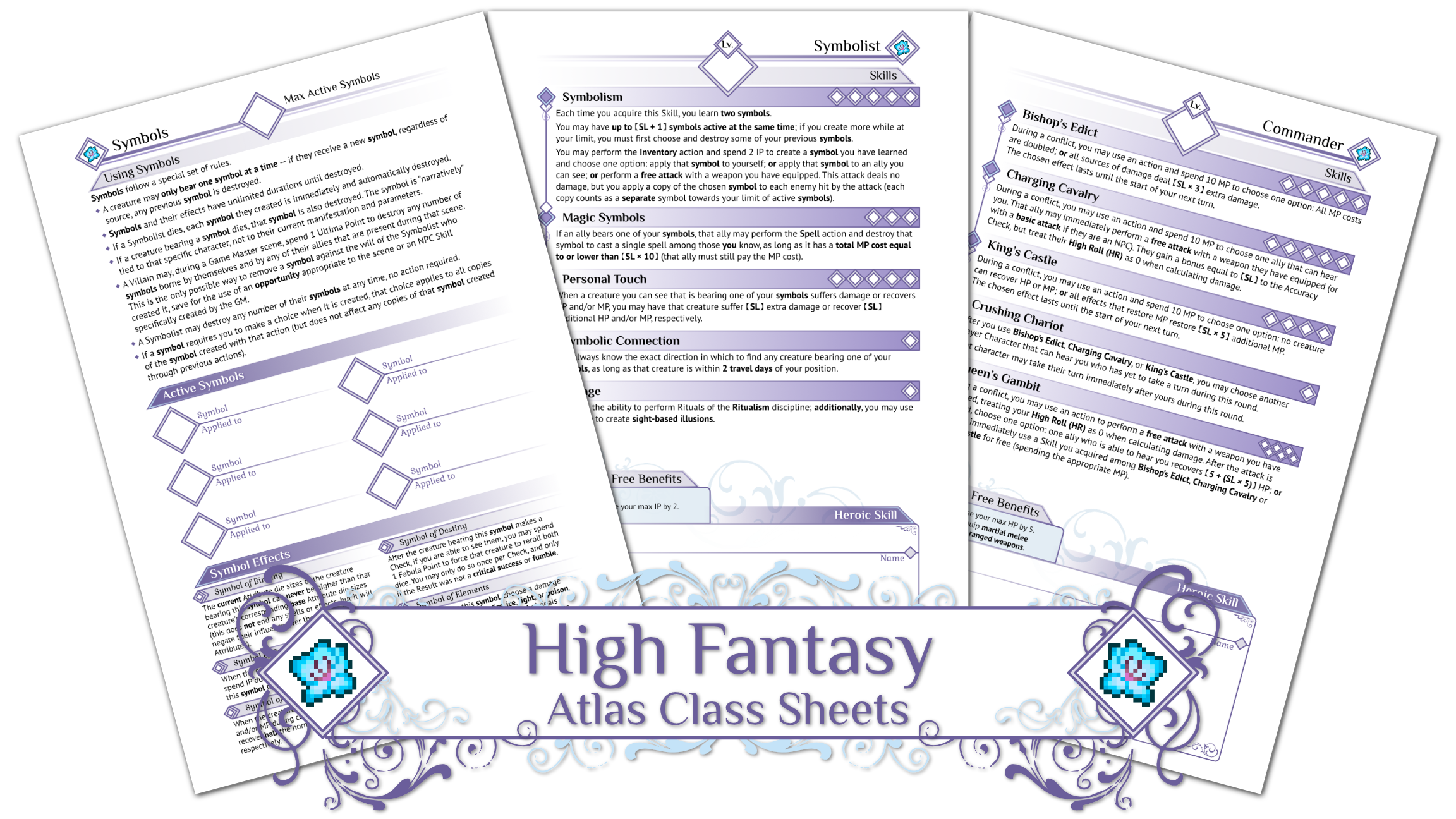 Screenshot 8 for Chiaerie Blossom Character & Class Sheets