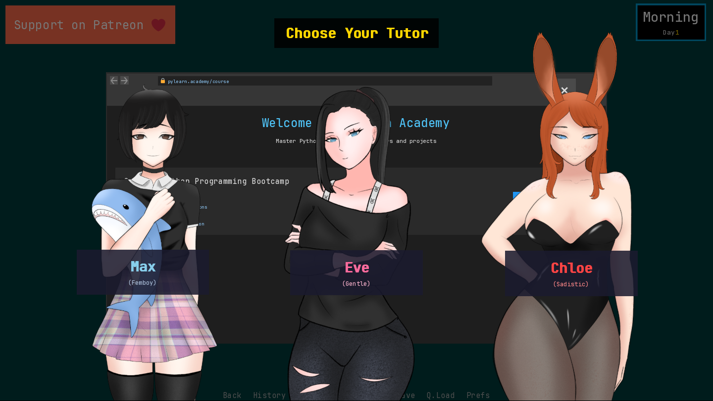 Hentai Python Tutor screenshot 1