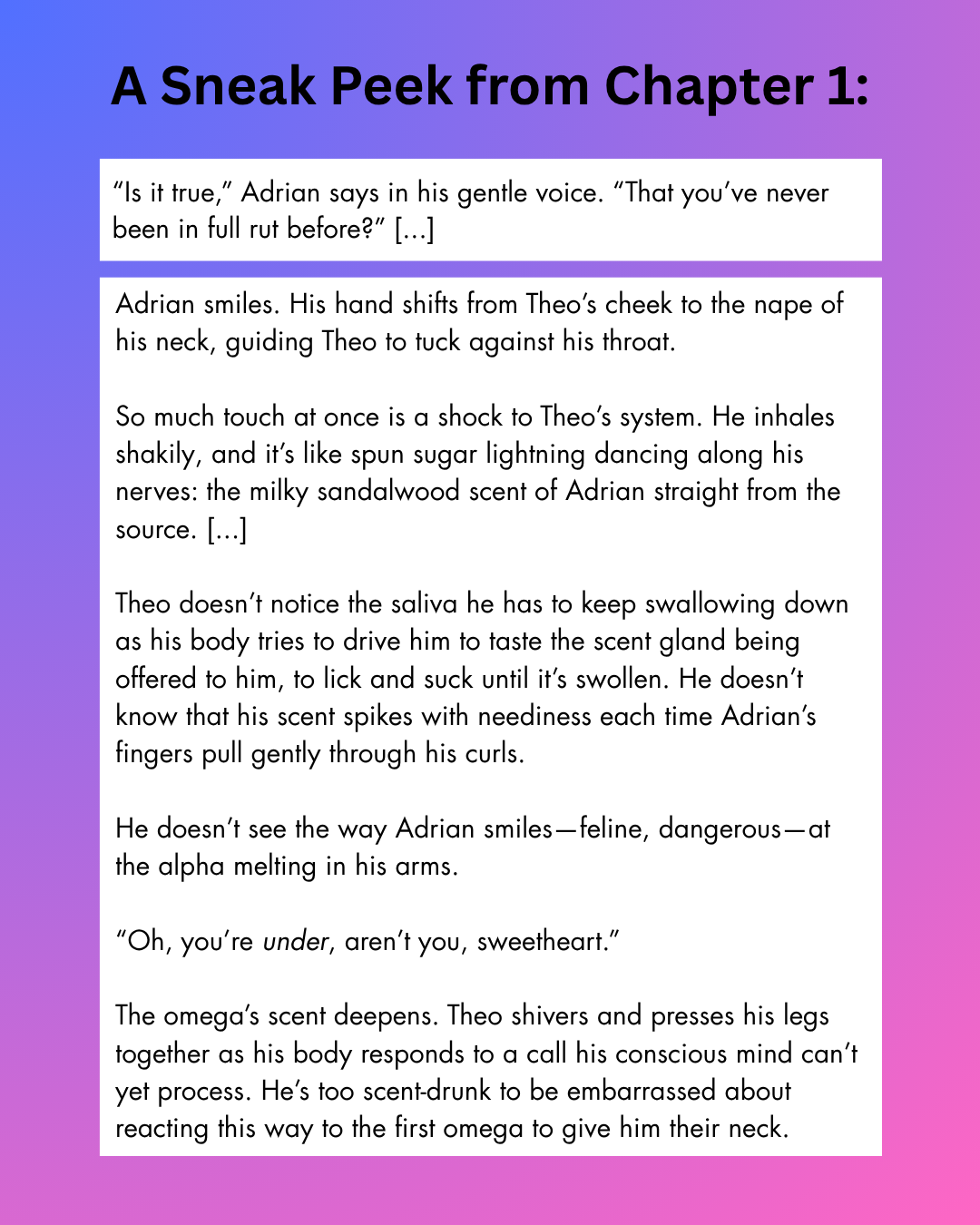 Screenshot 2 for Trained by His Dominant Omega: Puppy Top x Power Bottom Gay Omegaverse Erotica