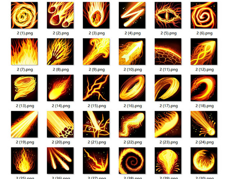 Icon 240 Universal Skill Icon Pack (240 Icons) by ClaireArt