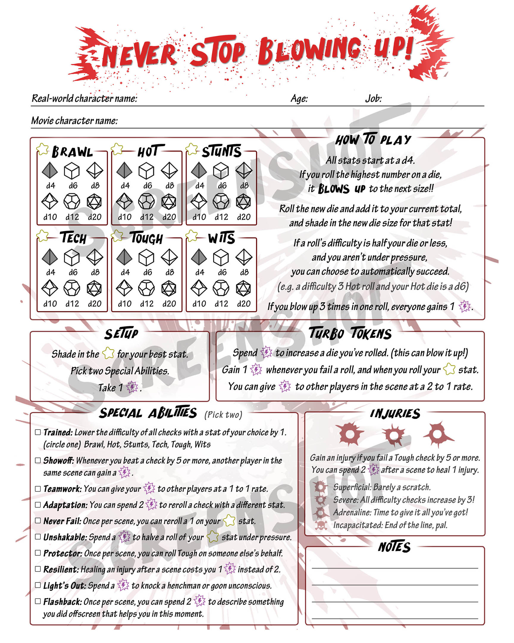 Screenshot 2 for Never Stop Blowing Up: One-Shot Adaptation