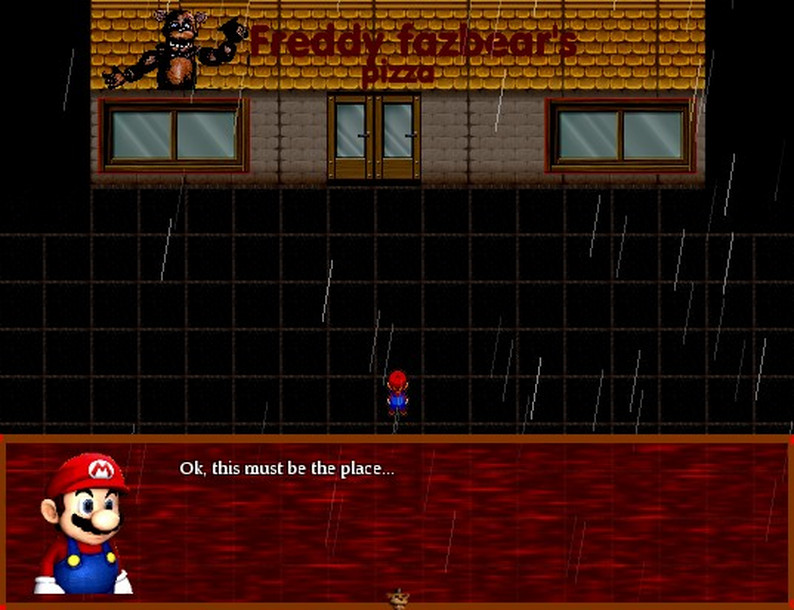 Mario In Animatronic Horror 2017 Classic by Galacticstar-studios