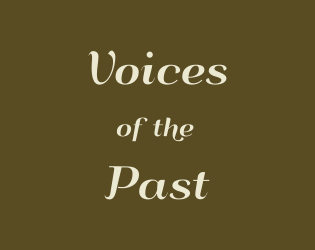 Voices of the Past (TasJam 2015)
