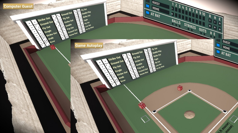 Digital Baseball Infield Electronic Tabletop Baseball by Privateer_Lev