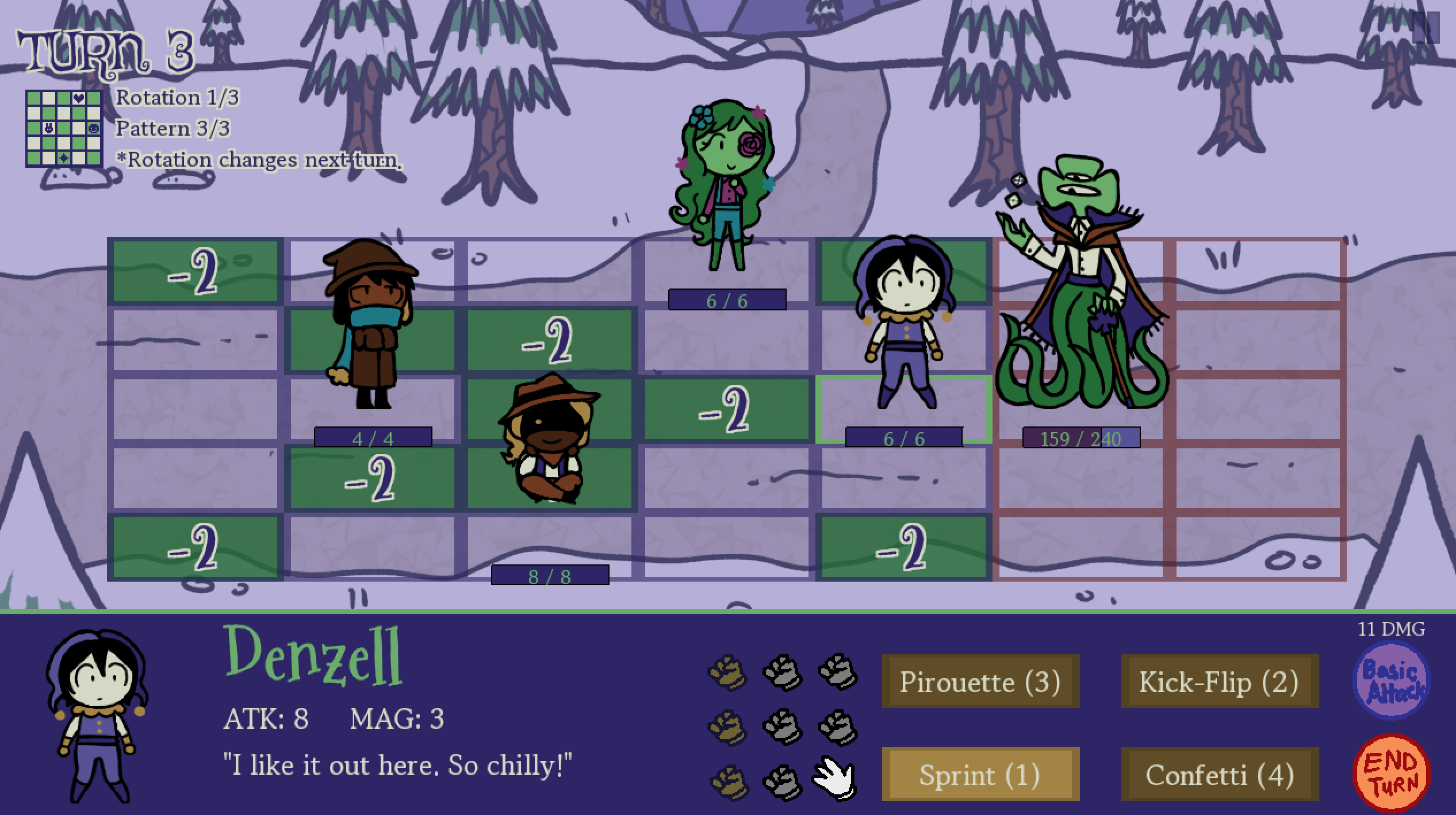 Screenshot 3 for Night of Eternal Night