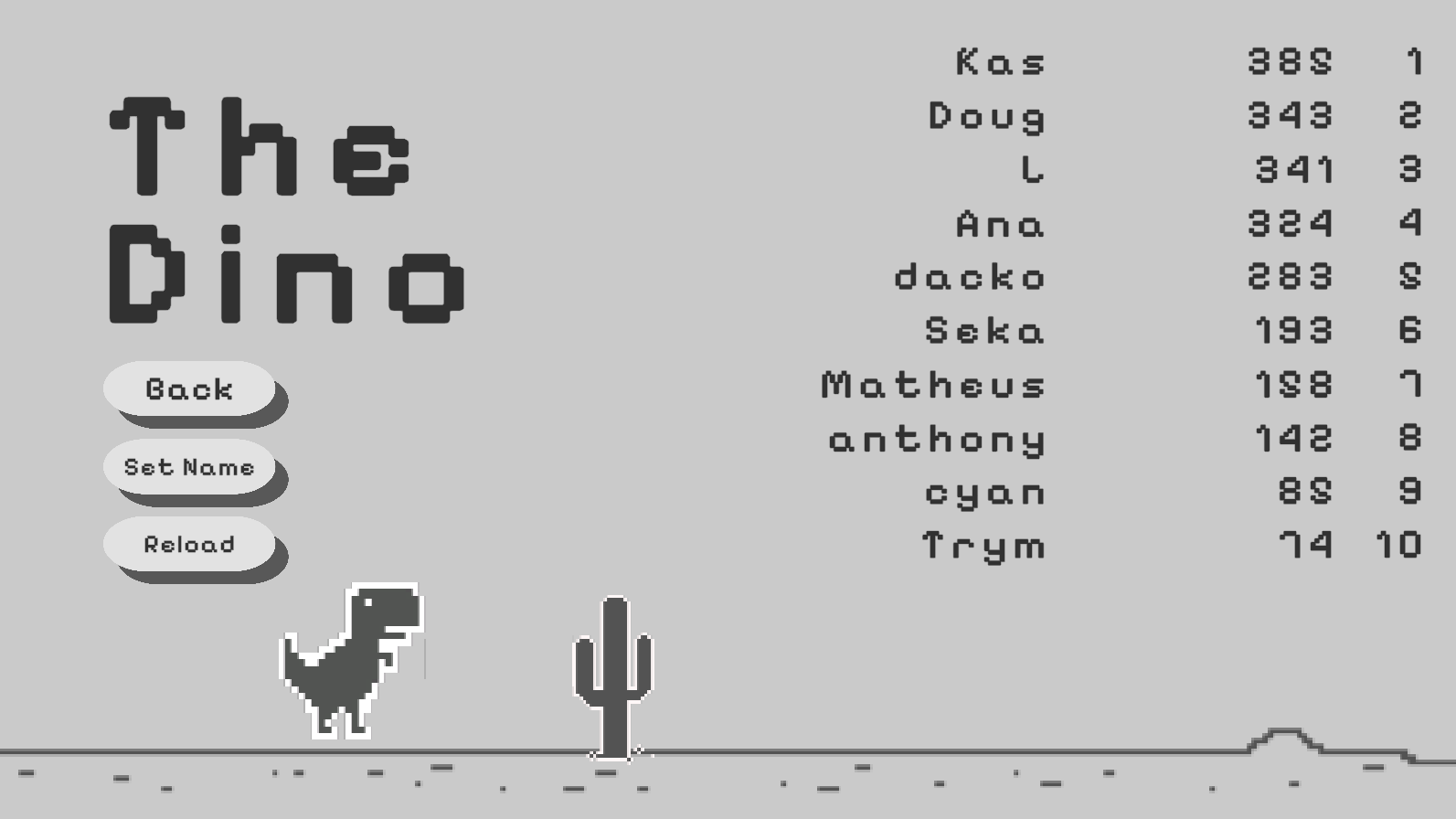 The dino by matheus boscariol