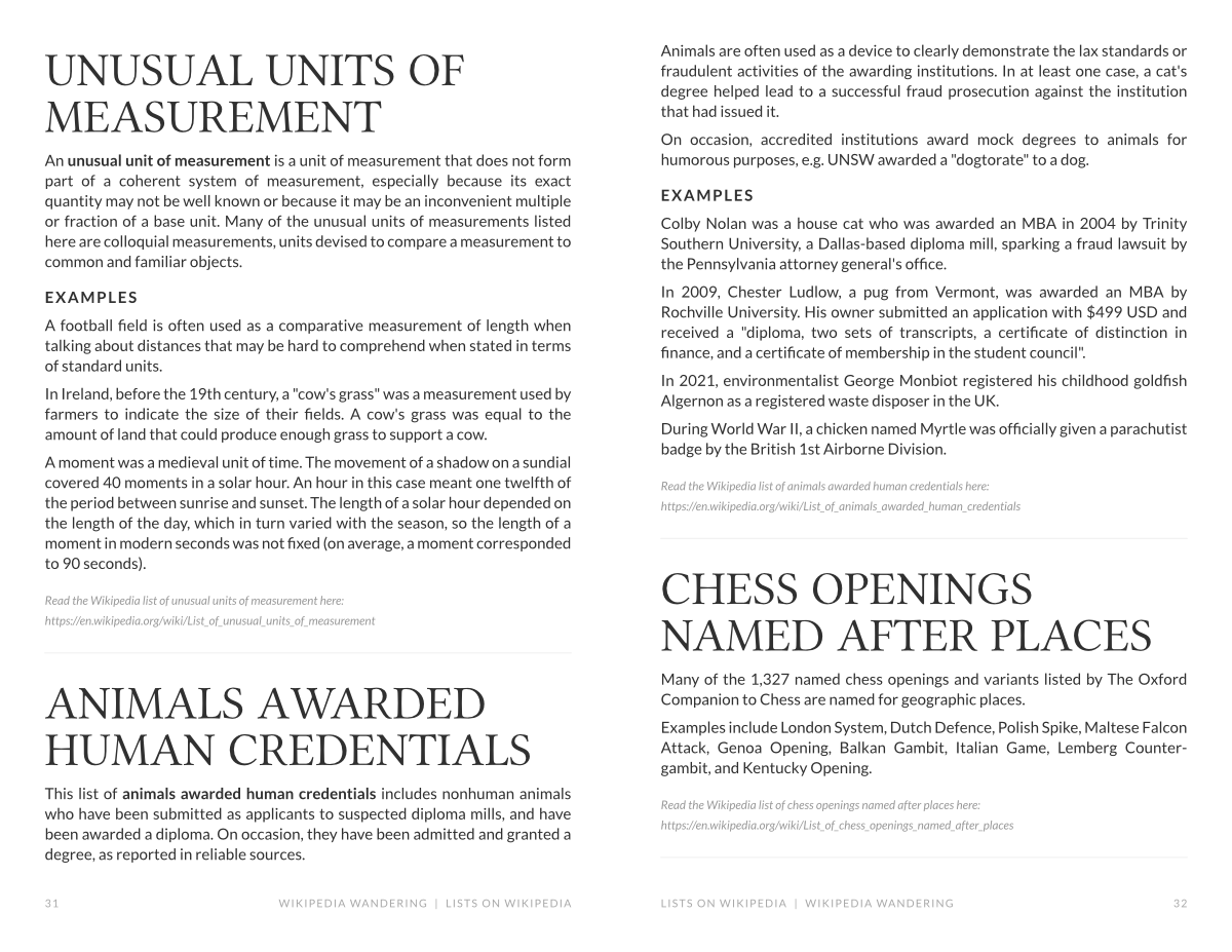 Screenshot 4 for Wikipedia Wandering - Issue 1