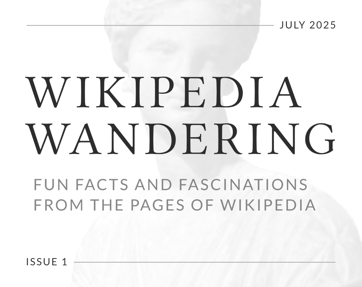 Screenshot 2 for Wikipedia Wandering - Issue 1