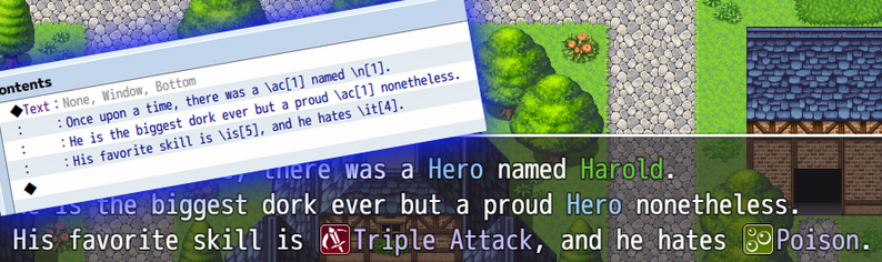 Automatic Message Colors Plugin for RPG Maker MV by Irina
