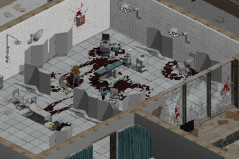 Zombie Interior - HD Isometric Tileset by SmallScaleInt