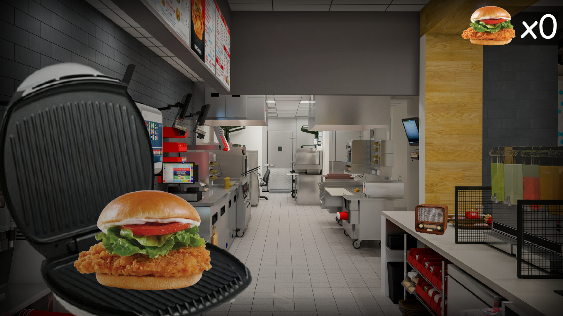 Screenshot 2 for Five Nights At CaseOh's - BURGERMANIA