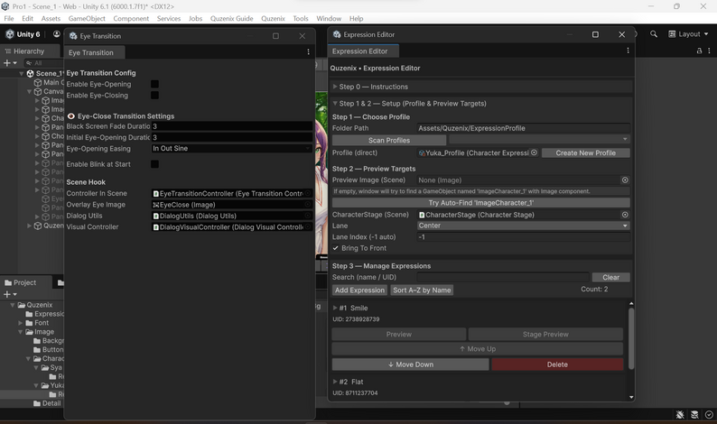 Quzenix VN Engine Pro v2.0.0 – Visual Novel Engine for Unity by Quzenix
