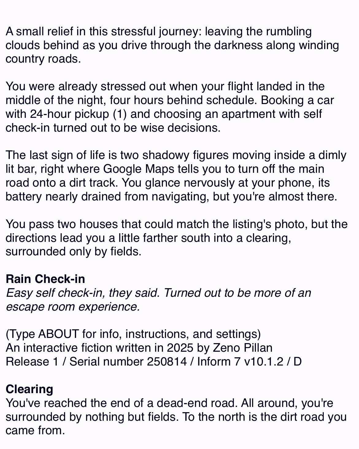 Screenshot 2 for Rain Check-in