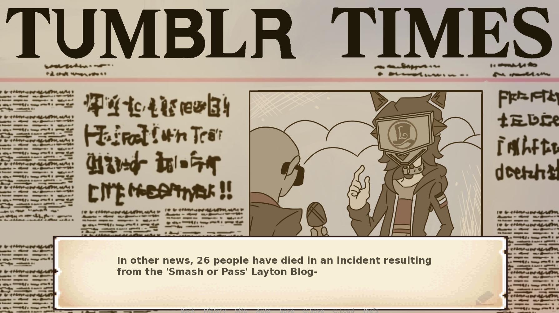 Screenshot 2 for Layton Heritage Posts and the Hidden Archive