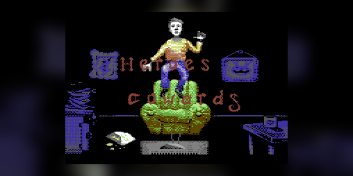 Cover image for Heroes & Cowards – The Pentagram of Power (C64)