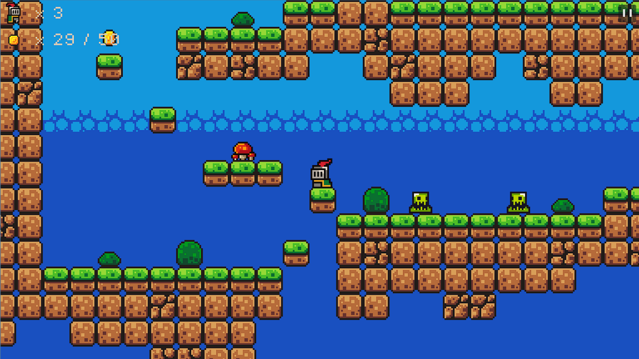 Screenshot 2 for Slime Seasons: The Knight's Quest