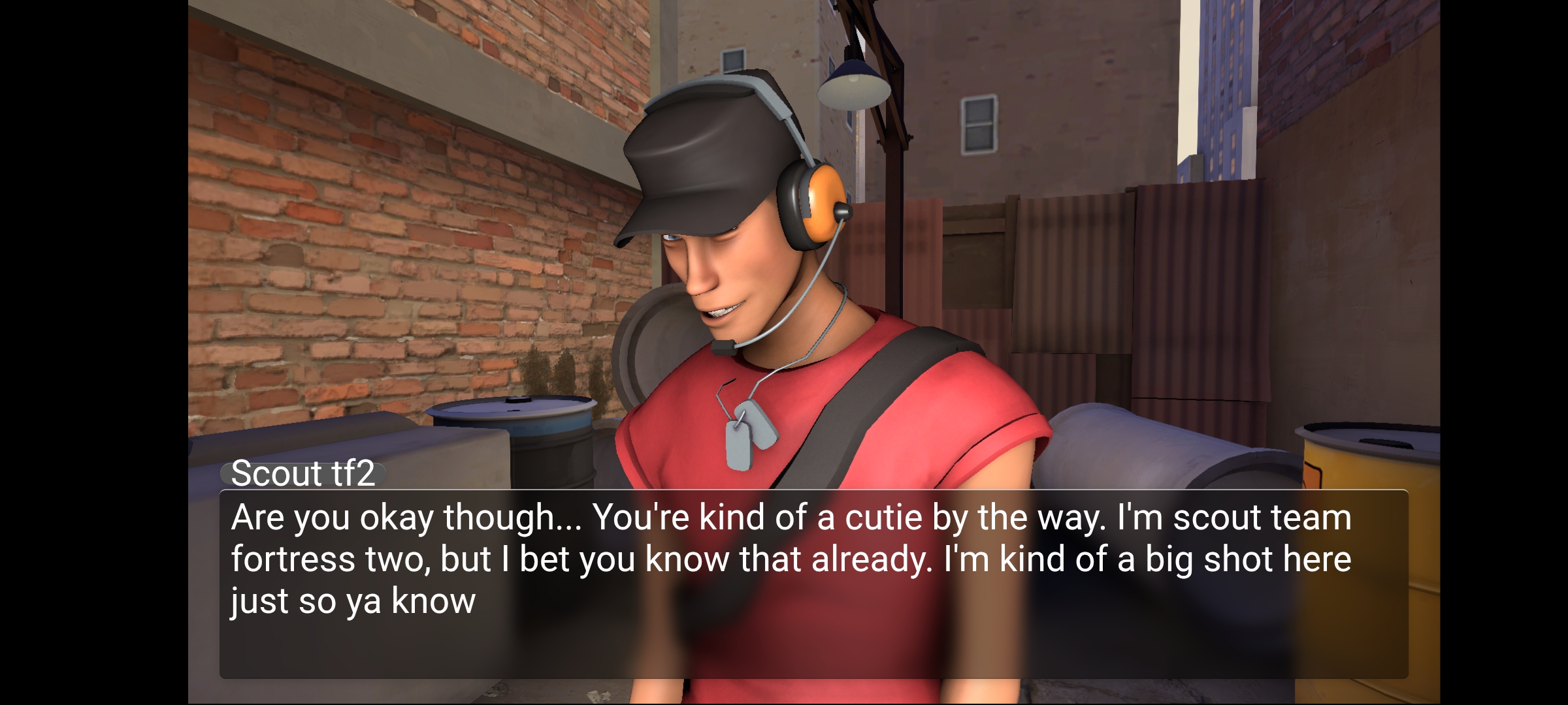 Screenshot 4 for TF2 High (A team fortress 2 visual novel fangame)