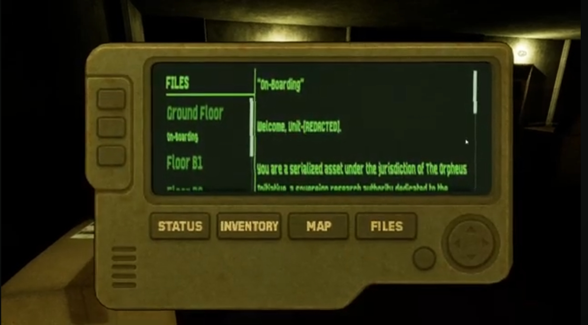 Screenshot 2 for The Orpheus Initiative