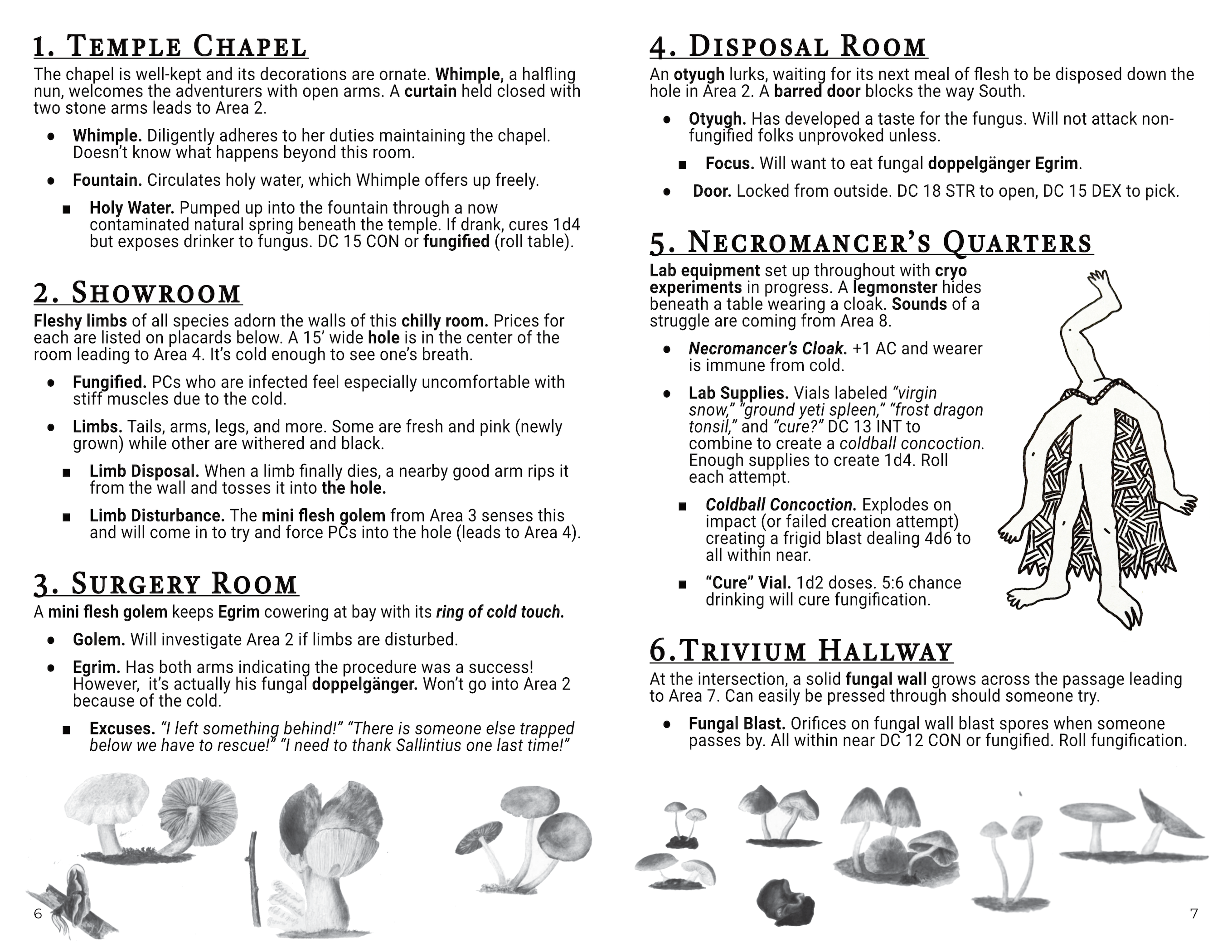 Screenshot 4 for A Fungal Problem for Shadowdark RPG