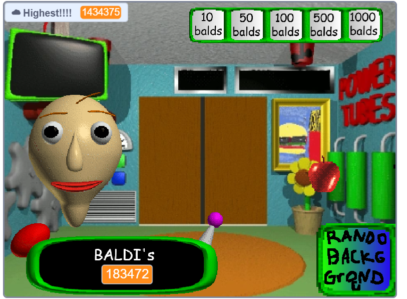Screenshot 4 for Baldi's Cool Clicking and Fun v0.3.4 test port