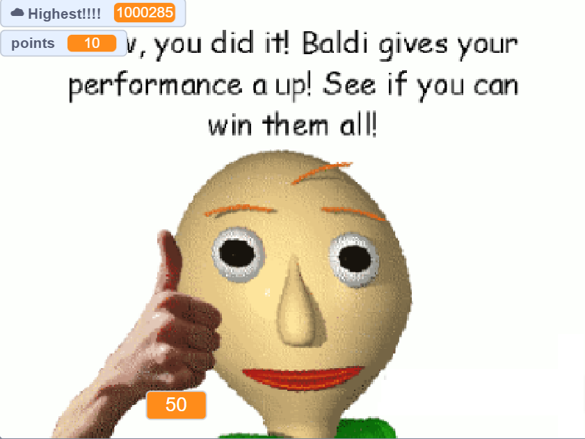Screenshot 6 for Baldi's Cool Clicking and Fun v0.3.4 test port