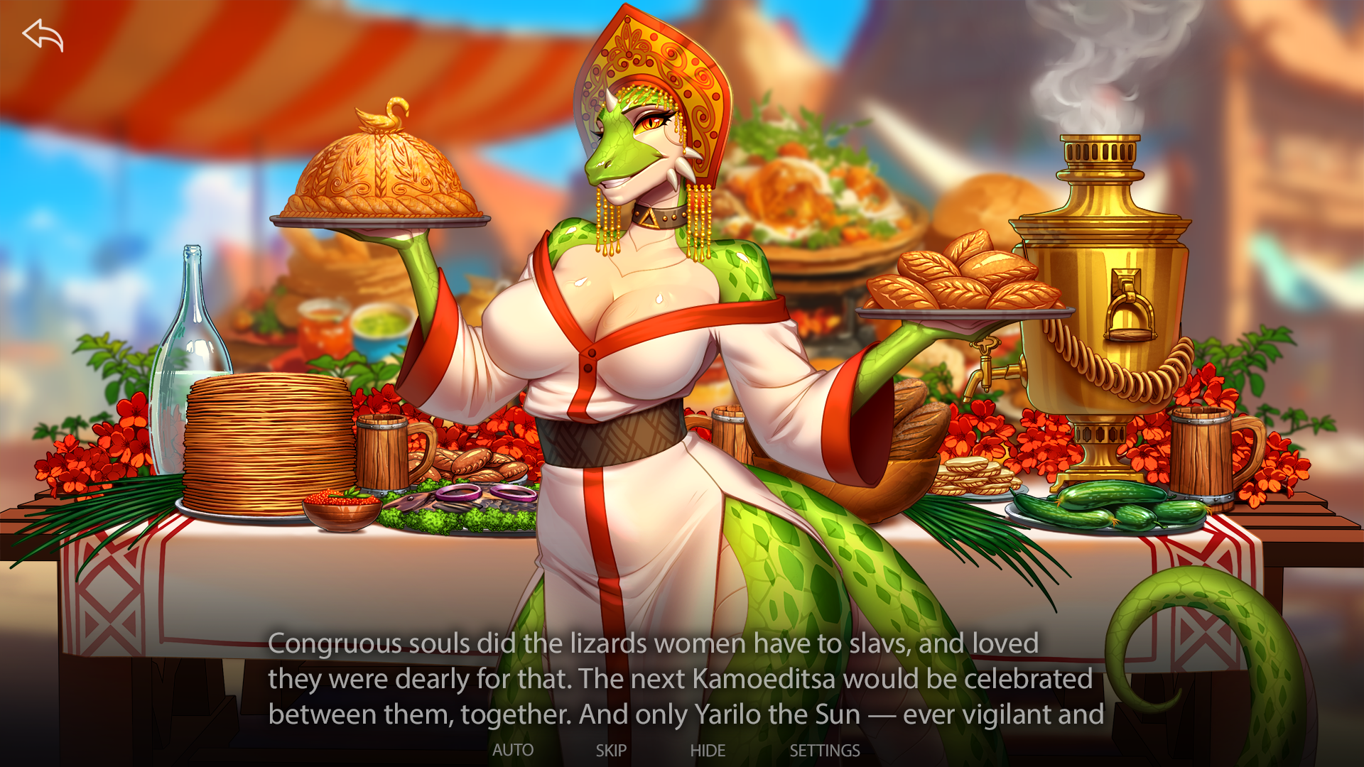 Screenshot 3 for Humans are not that against Lizardwomen 2 SFW DEMO