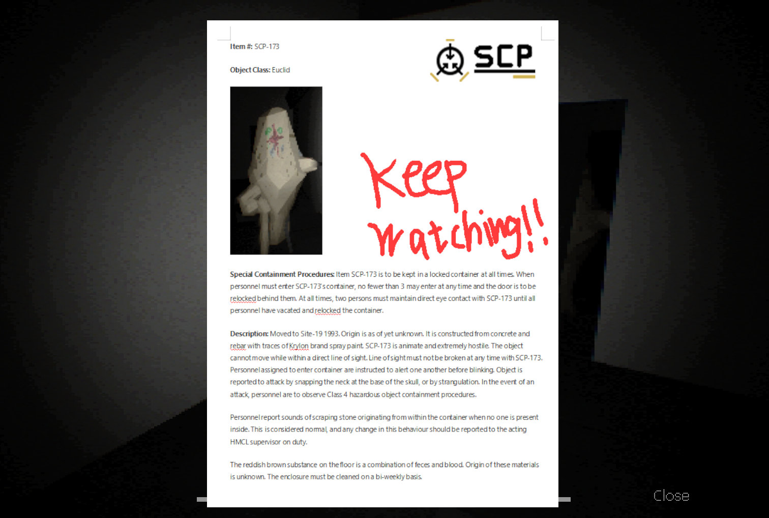 Screenshot 6 for SCP:Mirist's Fable 镜隐雨的寓言