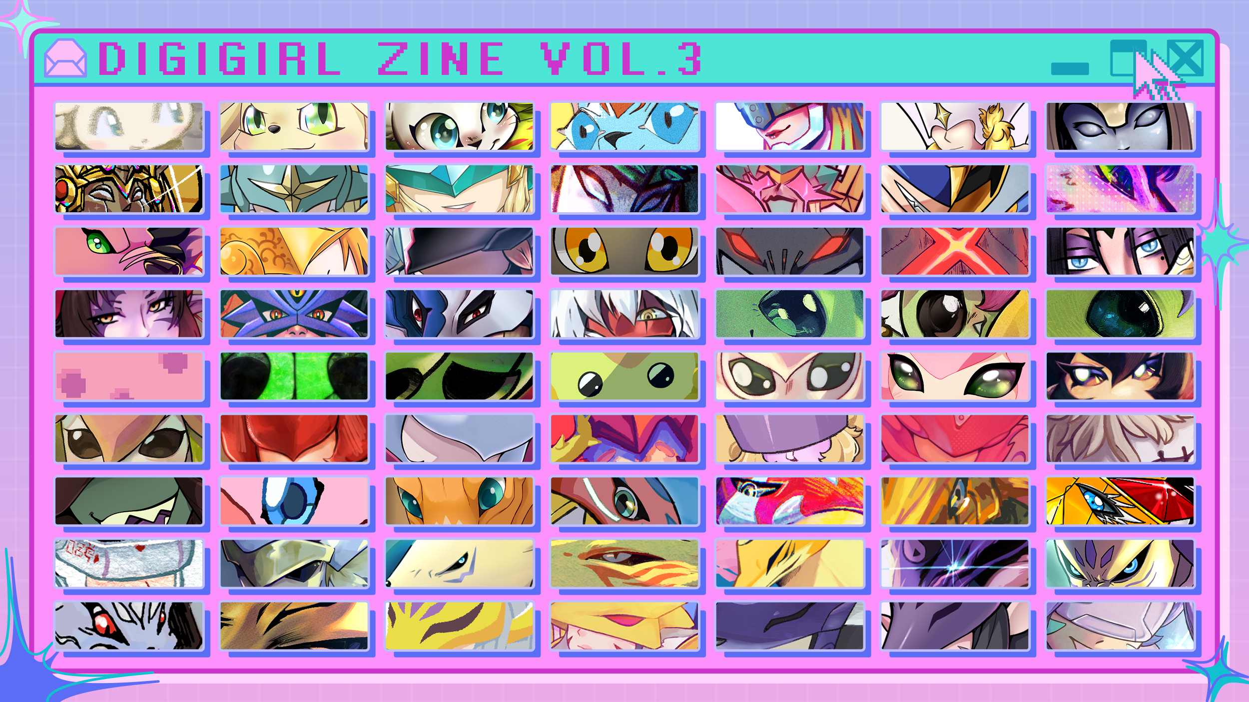 Screenshot 3 for DigiGirl Zine Vol. 3