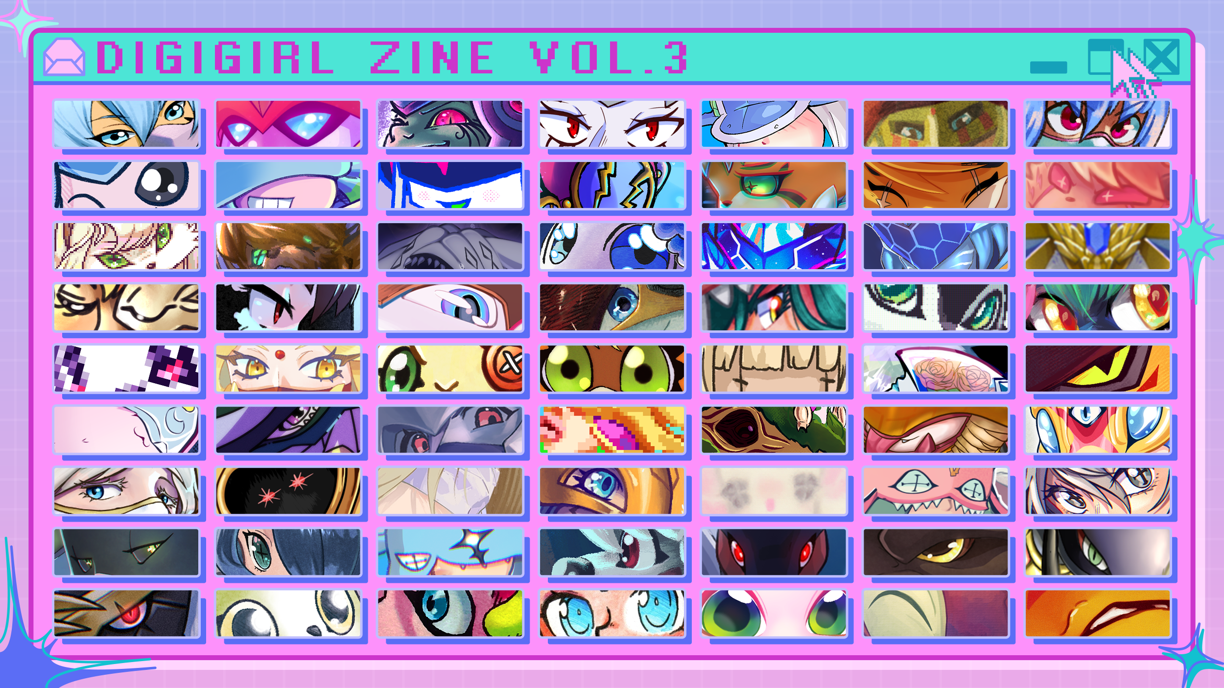 Screenshot 4 for DigiGirl Zine Vol. 3