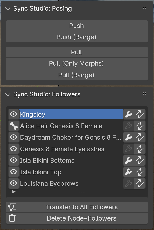 Screenshot 6 for Sync Studio for Daz and Blender