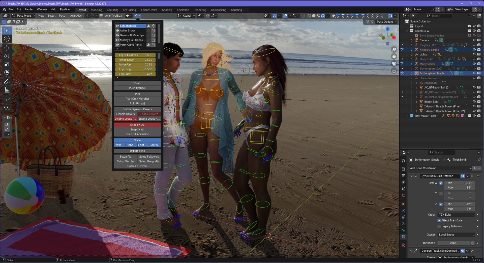 Screenshot 3 for Sync Studio for Daz and Blender