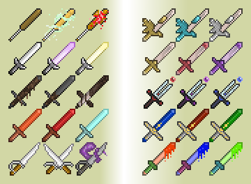 [24x24] RPG swords sprites by LimeZu