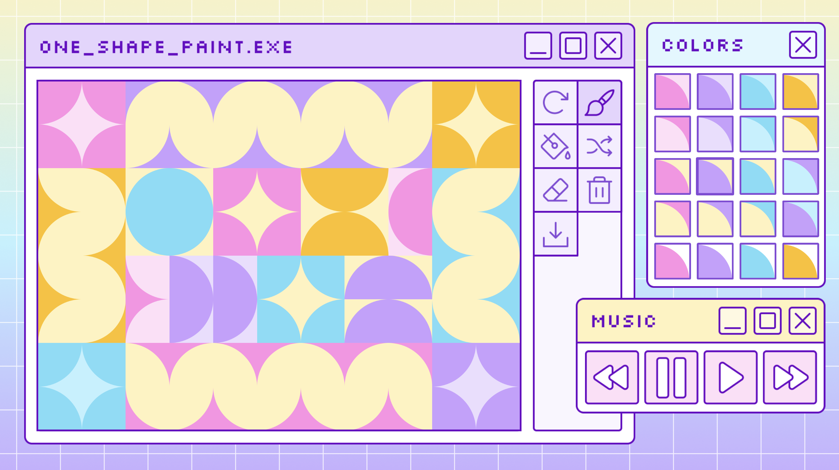 Screenshot 3 for One Shape Paint