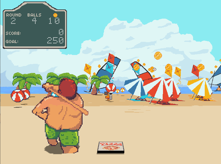 Screenshot 4 for Big Larry's Beach Baseball