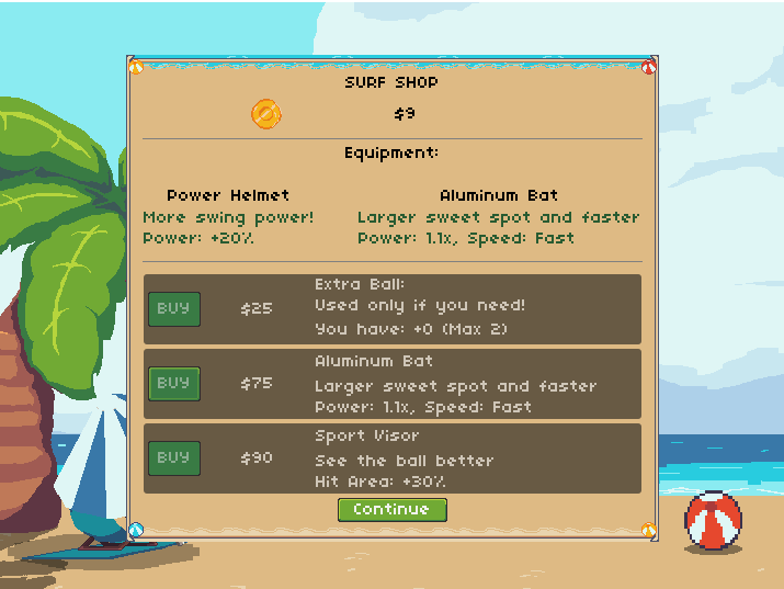 Screenshot 3 for Big Larry's Beach Baseball