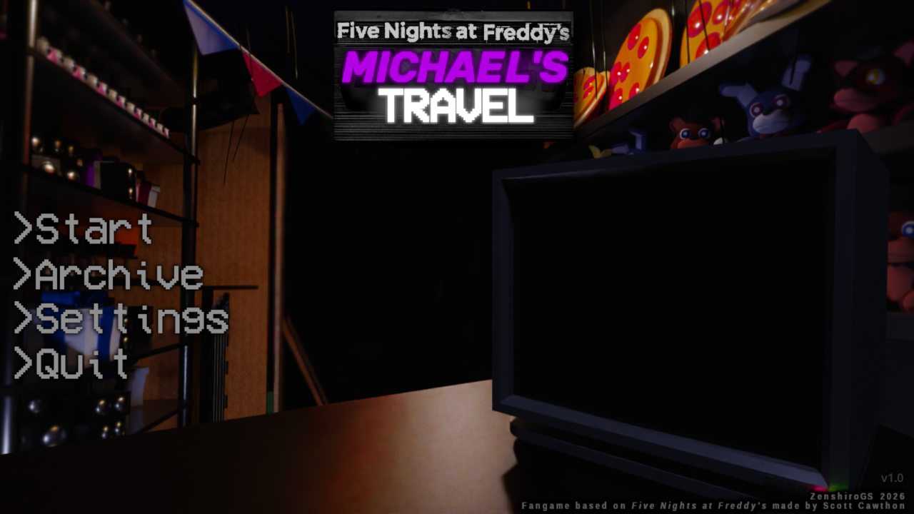 Screenshot 2 for FNAF: Michael's Travel