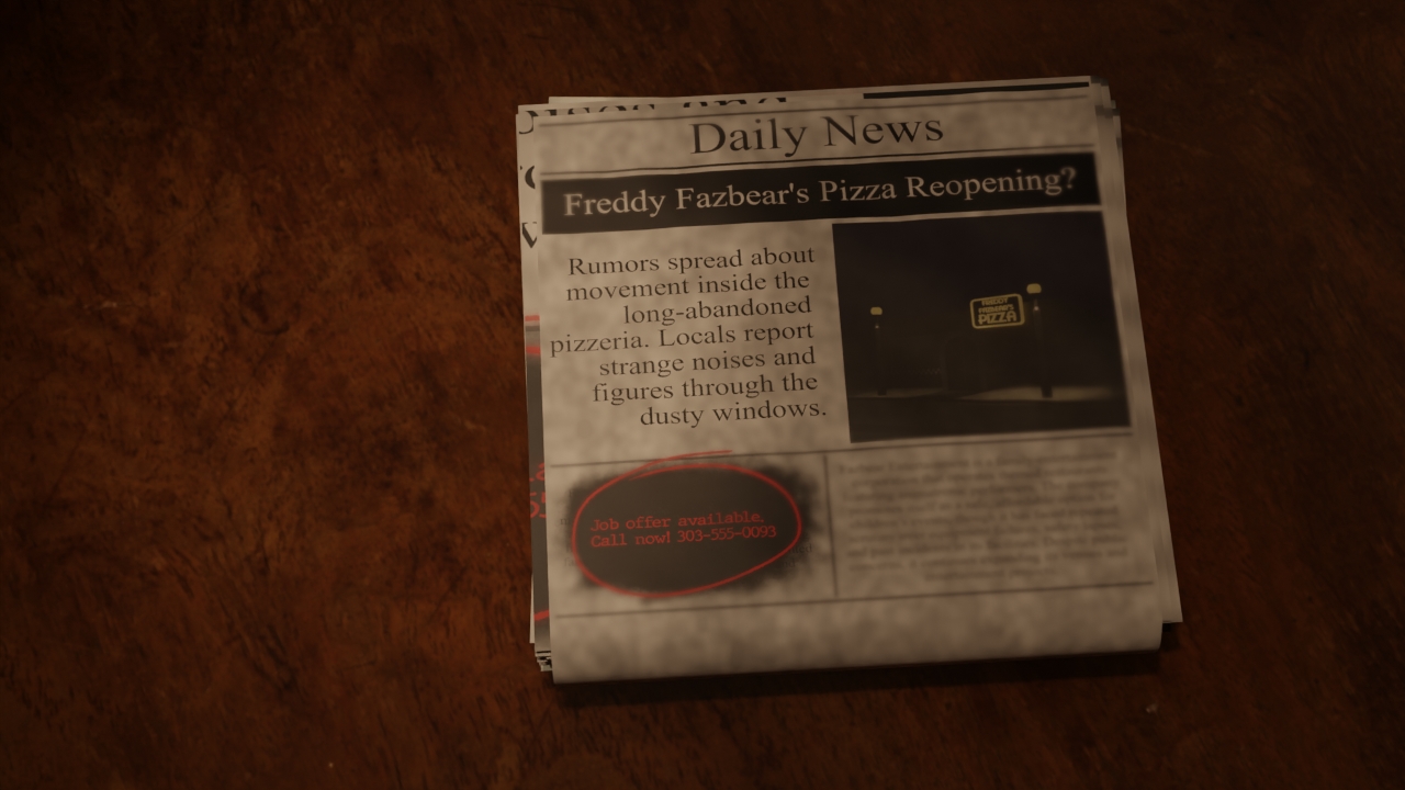 Screenshot 6 for FNAF: Michael's Travel