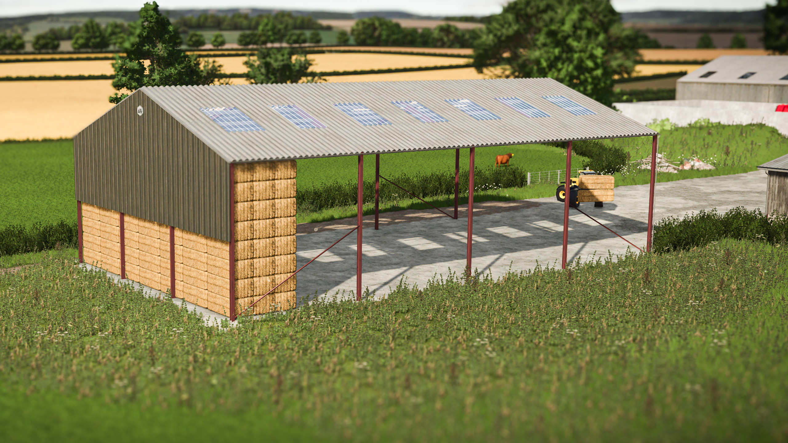 Screenshot 4 for FS25 UK Bale Shed