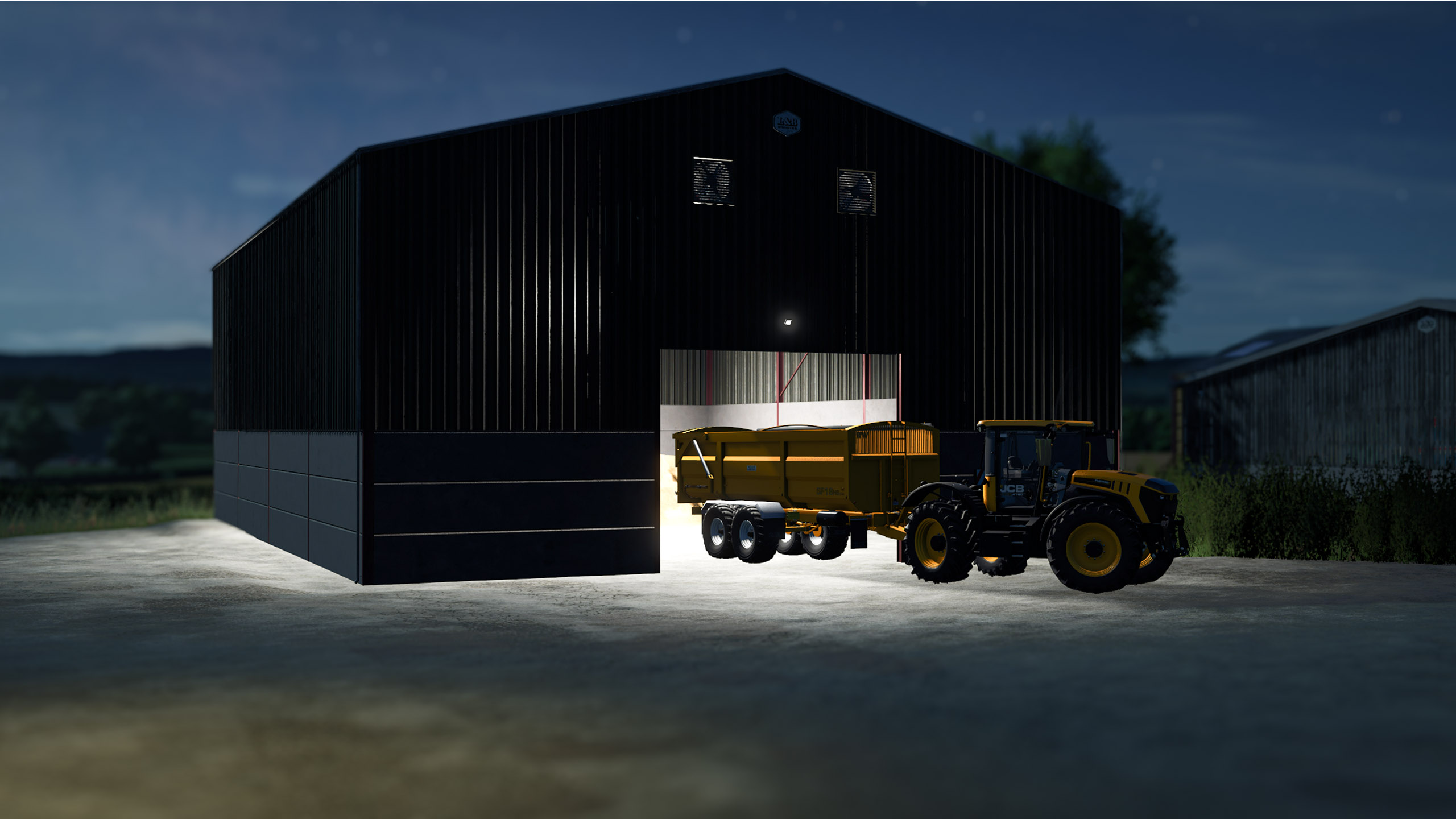 Screenshot 5 for FS25 UK Grain and Machinery Shed - V2